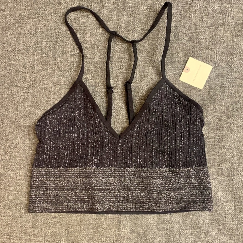Anthropologie Jenny Shimmer SEAMLESS T-BACK BRA NW